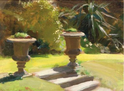 The garden at 102 King's Avenue, Clapham