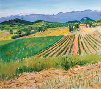 The Valley of the Calavon, Bonnieux