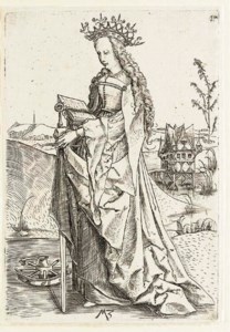 Saint Catherine (B. 12, L. VIII 8)