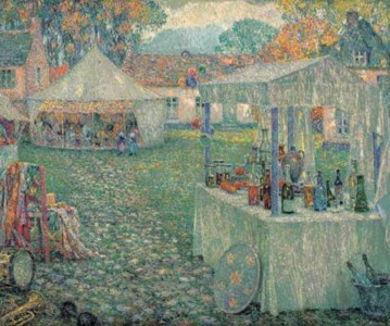 Henri Le Sidaner, Les baraques, Gerberoy