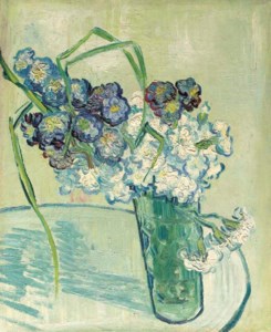 Van Gogh, Nature morte, vase avec oeillets