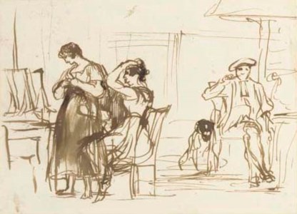 Preparing for the ball