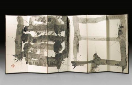 Untitled - a six leaf folding screen