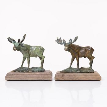 Moose bull, 2 pcs.
