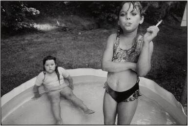Amanda and Her Cousin Amy, Valdese, North Carolina