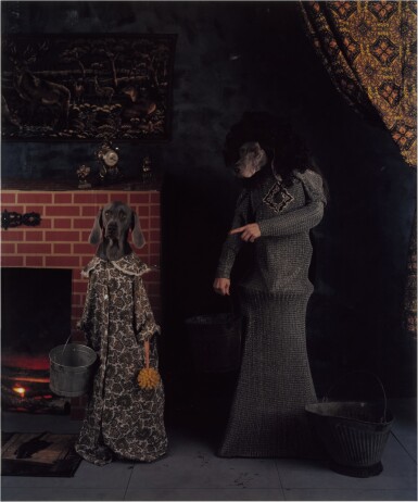 Untitled (Fireplace with Cinderella and Stepmother) (from Cinderella)