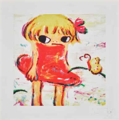 Girl in Red Dress