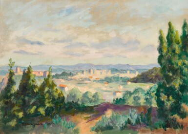 Avignon vue de Peyo