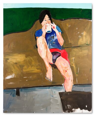 Sungtae Kim - Drinking Coffee in My Chinatown Studio