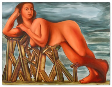 Nicole Eisenman, Support Systems for Women, No. 1