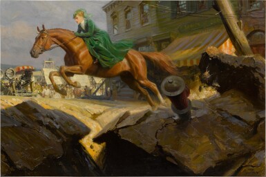Illustration for The Glass Fortress