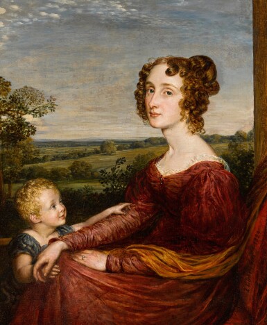 Portrait of Mrs. William Wilberforce and Child  