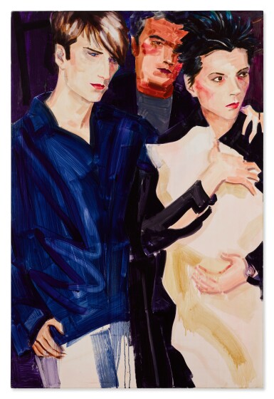 Elizabeth Peyton, David, Victoria and Brooklyn