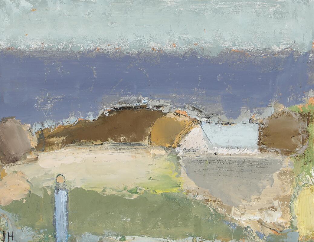 Figure at the sea
