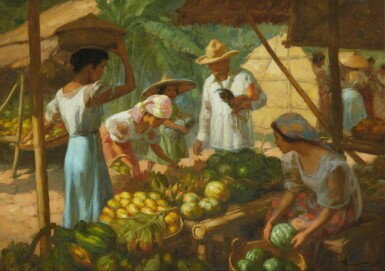 Fernando Cueto Amorsolo 阿莫索羅 | Barrio market 巴里奧市場
