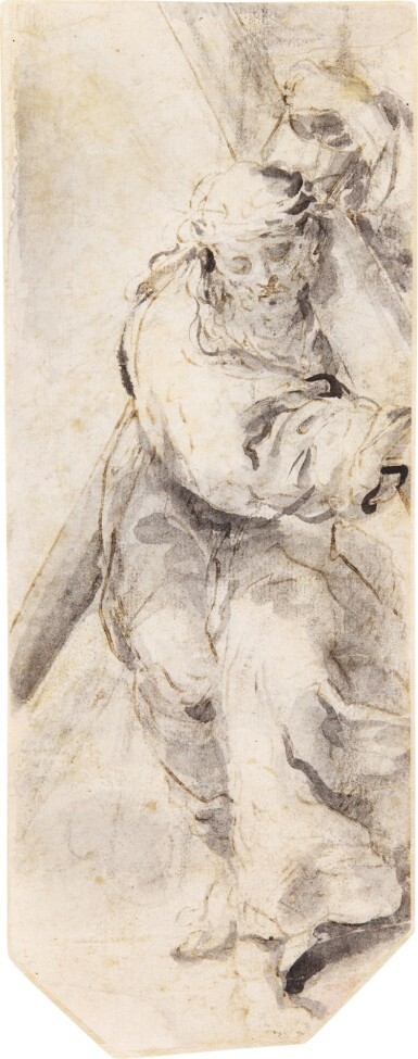 Christ Carrying the Cross (recto & verso)