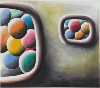 Blasen und Kugel (Bubbles and Sphere)