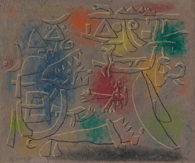 Reliefbild 6-farbig (Relief Painting 6-coloured)    