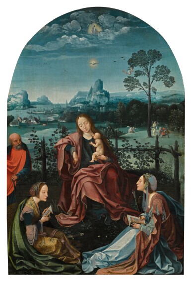 The Holy Family with Saints Catherine and Ursula | 《聖家與聖凱薩琳及烏蘇拉》
