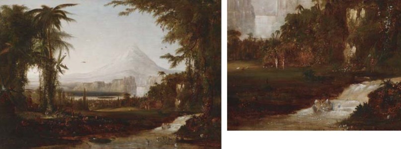 ROBERT SCOTT DUNCANSON, The Garden of Eden