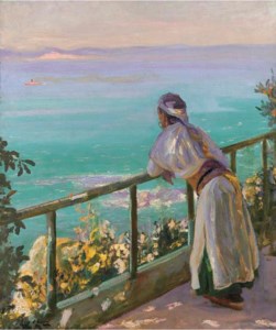 The Spanish Coast from Tangier, Trafalgar Bay in the distance