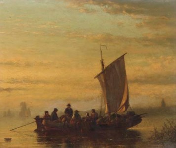 Journey at dawn