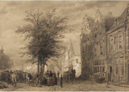 Markt te Oudewater: a farmers market