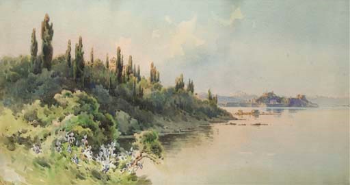 A view of the coast of Corfu