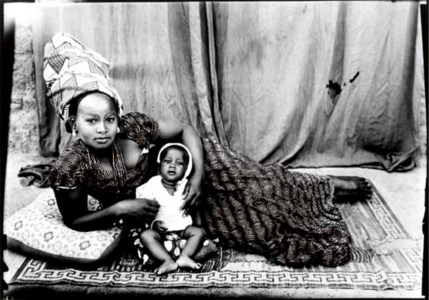 Woman with baby