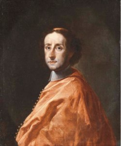 Portrait of Cardinal Pietro Ottoboni (1667-1740), half-length, in Cardinal's robes