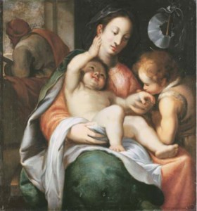 The Holy Family with the Infant Saint John the Baptist