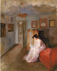 The artist's wife