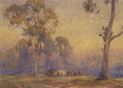 Bullock Dray and Driver, Homeward Bound