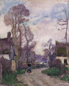 Peasant Woman in a French Village
