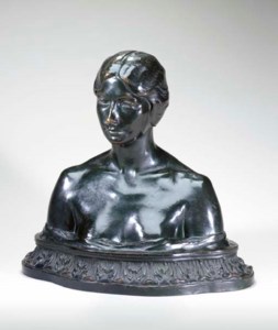 'Mrs. Wagner--Portrait Bust'