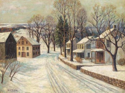 Village in Winter