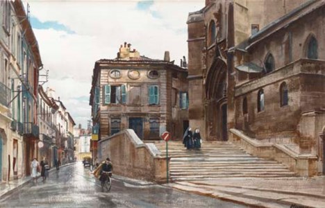 The Narrow Street, Avignon