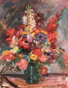 Vase en fleurs
