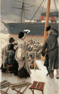 James Jacques Joseph Tissot, 'Good bye' - On the Mersey
