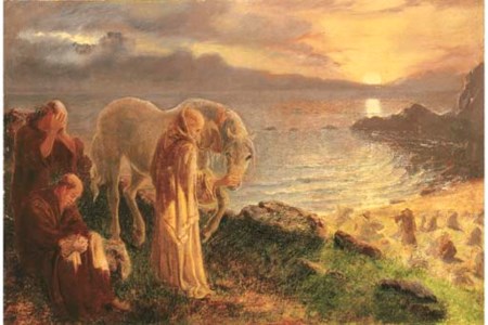 St Columba's Farewell to the White Horse