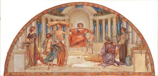 Autumn: study for a lunette
