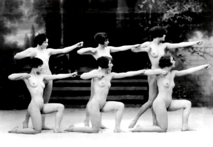 Selected nudes studies from the series The Model