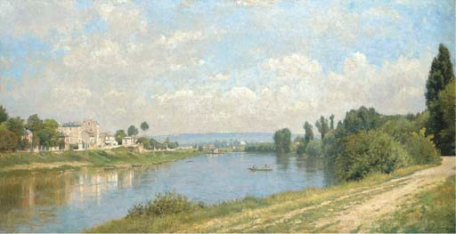 Le Seine à la Garenne Saint-Denis