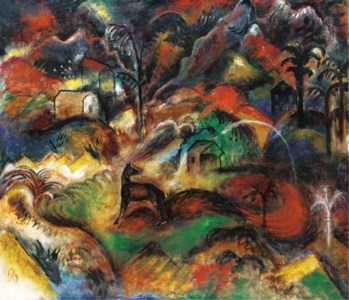 Talbild, nachts (Night in the Valley)
