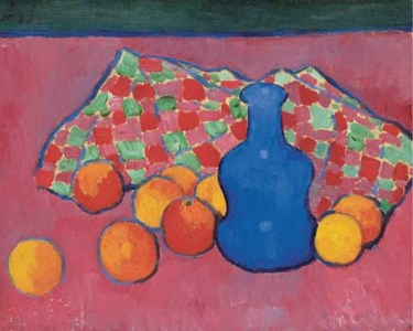 Alexej von Jawlensky, Blaue Vase mit Orangen