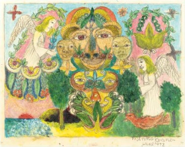 Untitled (Design with Angels and Sunset)