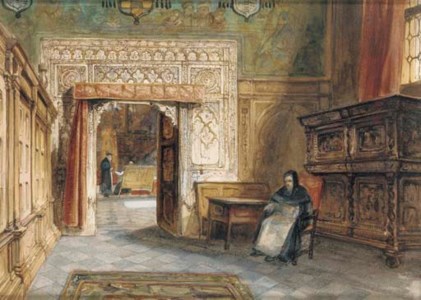 The interior of the Chapterhouse, Toledo Cathedral