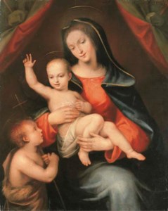 The Madonna and Child with the Infant Saint John the Baptist