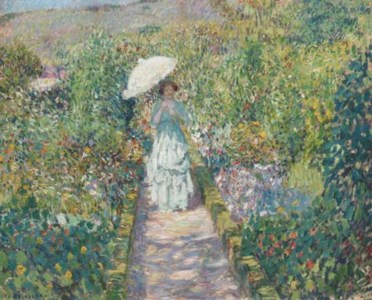 Frederick Carl Frieseke, The Garden Path