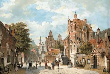 A town in Summer